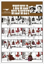 THE WILD WILD WEST TV SERIES POSTER - VINTAGE REPRINT
