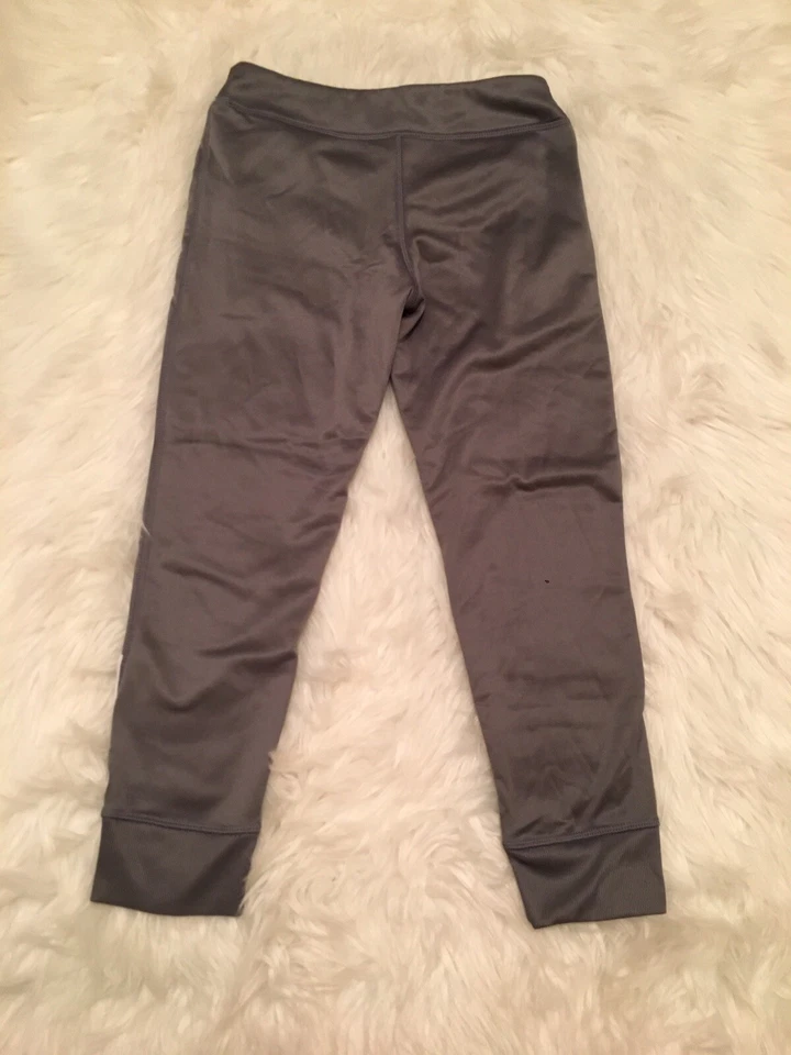 Pantalones Danskin Now Niñas Talla Mediana 7/8 Gris Leggings Suaves con Bolsillos Foto 2 de 4