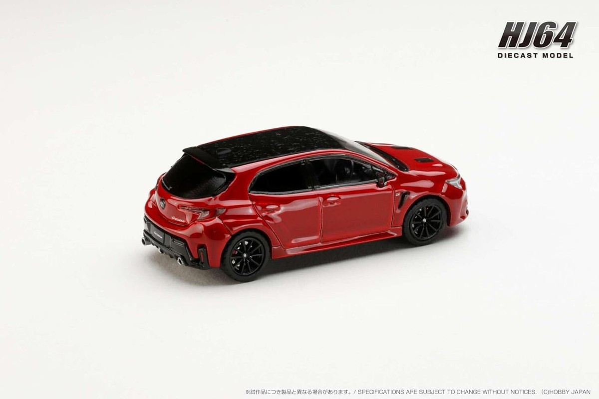 GR Corolla H2 concept ミニカー 1/64 Amazon.com: HJ64 1/64 Toyota GR Corolla RZ Super White II