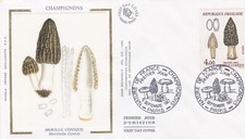 FRANCE 1987 FDC LES CHAMPIGNONS YT 2490