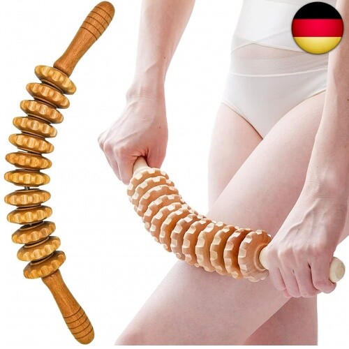 Faszienrolle Holz, Faszienstab holz, Premium Massageroller Holz, Styleholz
