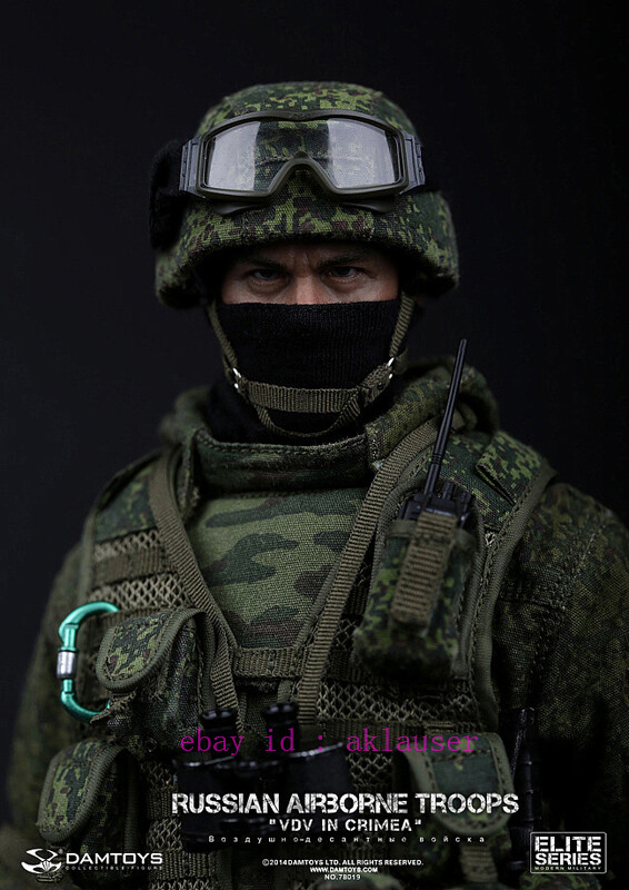 Damtoys Dam78019 1/6 Russian Airborne Troops“Vdv” In Crimea Action