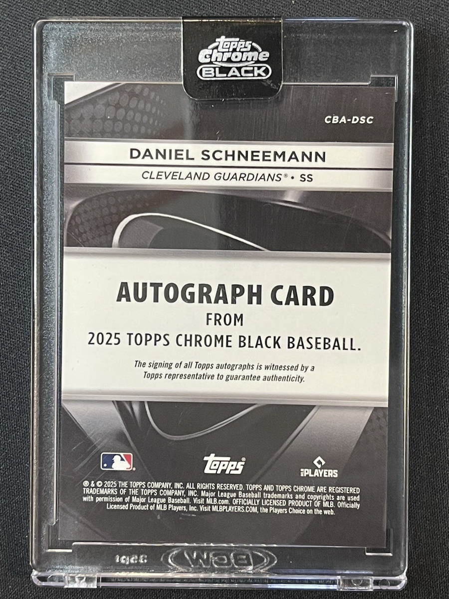 DANIEL SCHNEEMANN /99 ROOKIE GREEN ONCARD AUTO AUTOGRAPH 2025