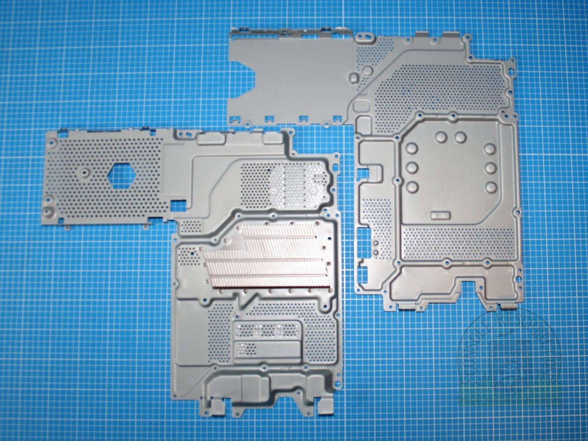 Sony PS4 Slim - Heatsink & Motherboard Metal Plates - CUH-20