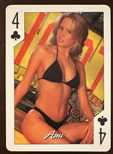 Hooters 2001 Calendar pin-up swap card - Ami