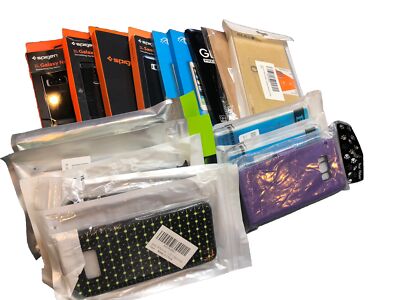 Samsung Galaxy Assorted Models Cases Screen Protectors (17 Included)