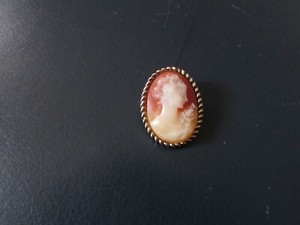 Vintage Cameo Pin