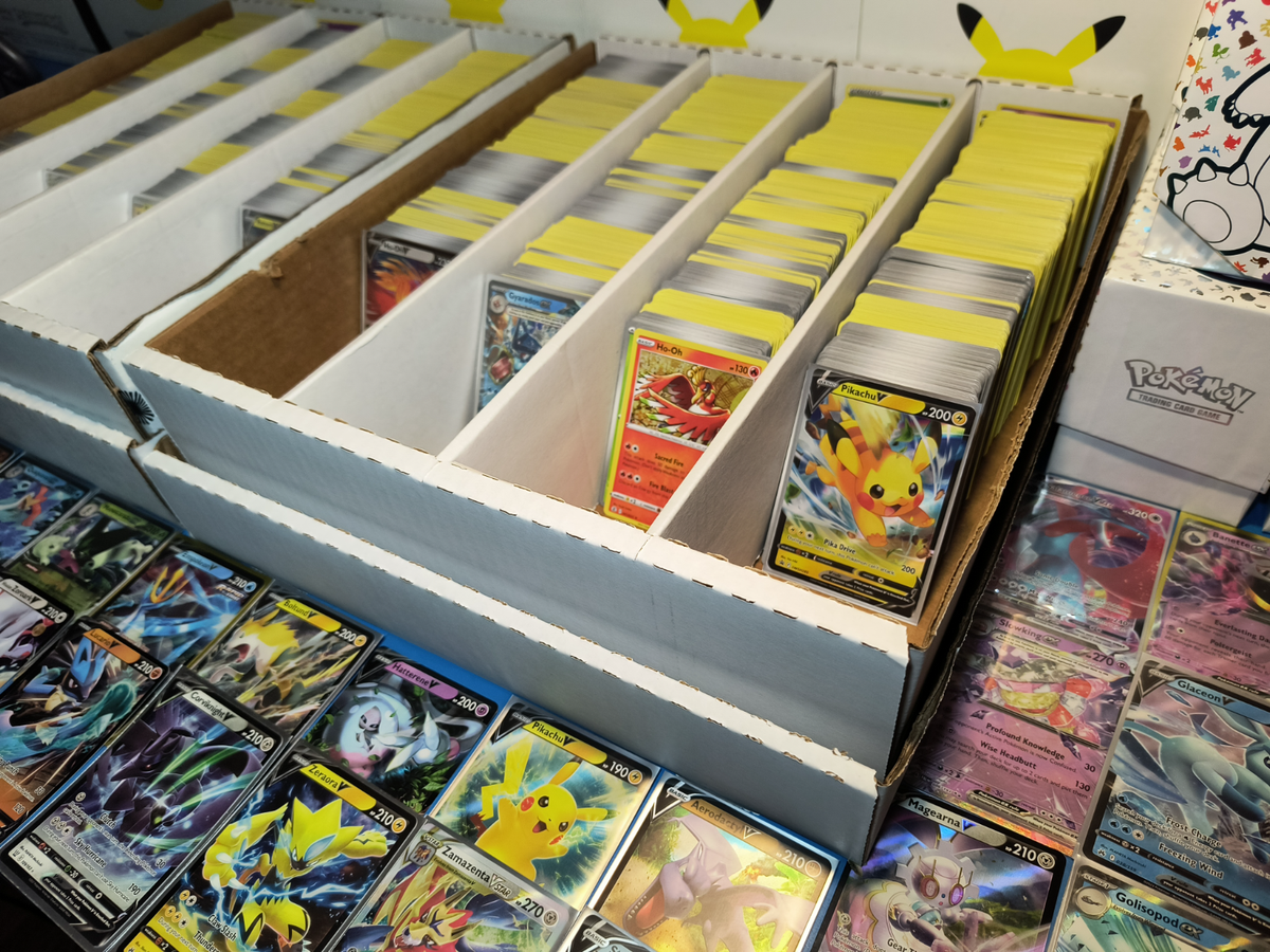 retail pokemon cards 3bros And A Card Store Trading Card Pack Pack Of 10 Upgrade Your Setup With A Pokemon Card Vending Machine That Keeps Booster Packs And Collectibles Secure Gotta buy 'em all: Pokemon