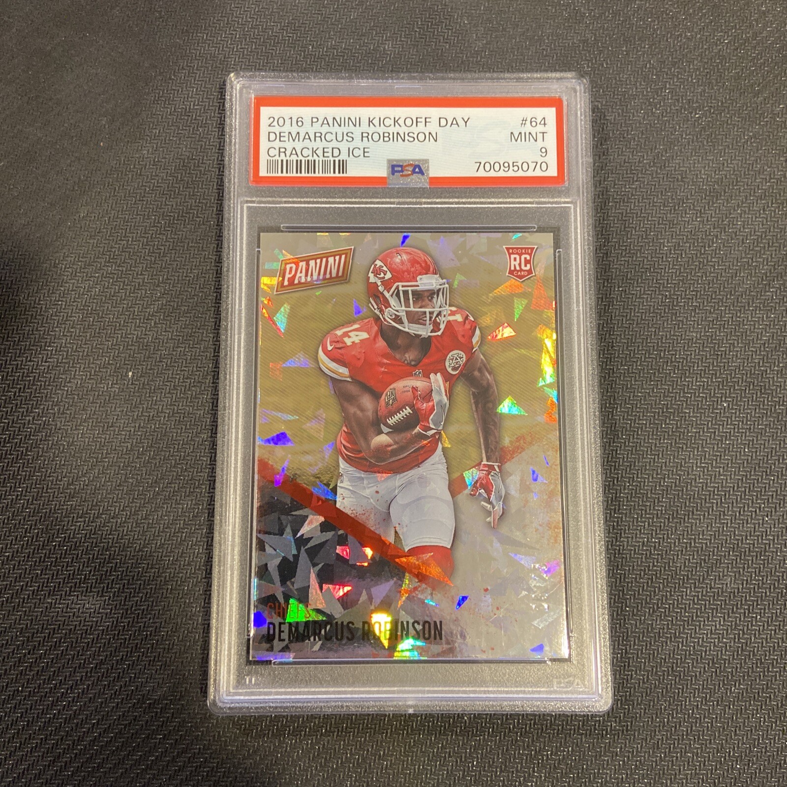 Demarcus Robinson Panini Kickoff Day #64 Cracked Ice