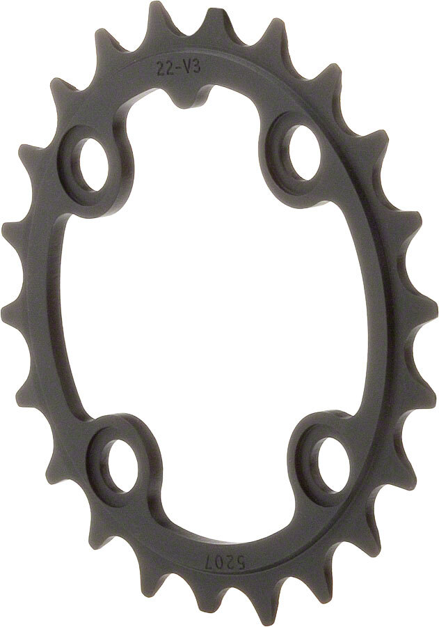 Цепь TruVativ Trushift 22t 64 BCD 8/9/10/11-Ступенчатая алюминиевая, черная MTB