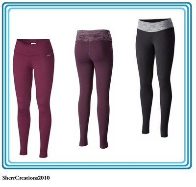 NWT COLUMBIA Sportswear Women's Adera Luminescence Leggings Active 