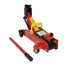 Aain AA095 2 Ton Hydraulic Floor Jack,Low Profile Jack, Lifting Range 5.7"-13"
