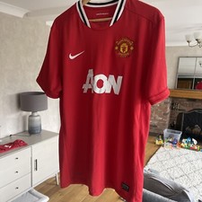 Manchester United Man Utd 2011/12 Football Shirt, Nike, authentic size XL