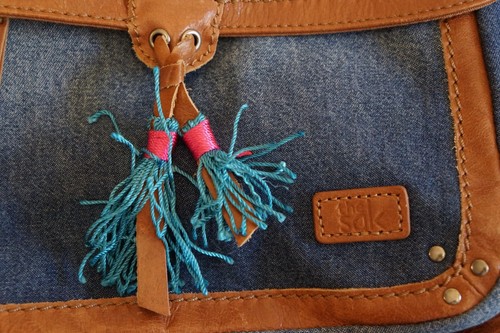 Bolso Mochila Convertible The Sak Cuero Marrón Hobo Boho - Imagen 4 de 17