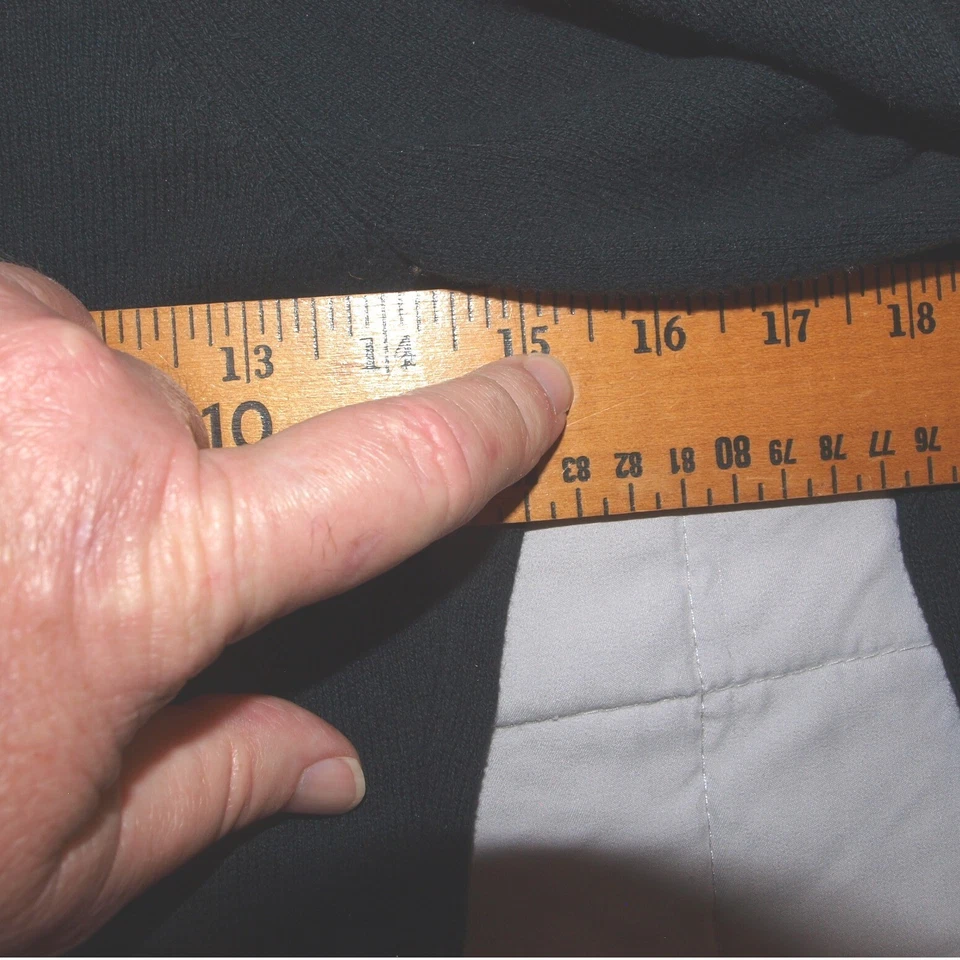 🖤 Suéter Cárdigan Merona Fair Isle - Para Mujer XS - Pullover Negro Tejido Foto 3 de 4