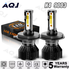 LED for Honda CRV 1997-2004 Headlight Kit H4 9003 6000K White Bulbs Hi/Low Beam