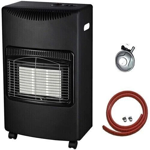 NEW 4.2KW CALOR GAS PORTABLE CABINET HEATER FIRE HEATING WINTER REGULATOR  HOSE | eBay