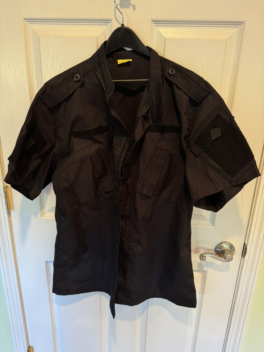 Army Co Maat Uniform Coat Black XX-Large Short Sleeve