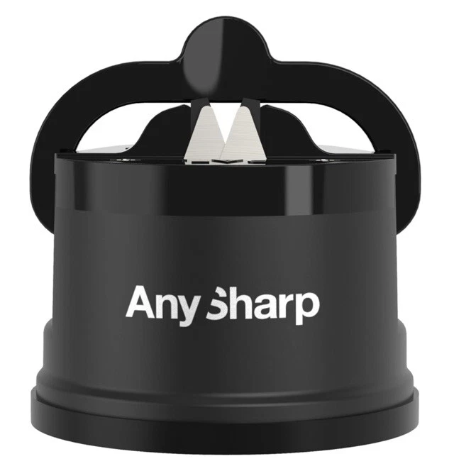AnySharp Knife Sharpener - Black - No Skill Required