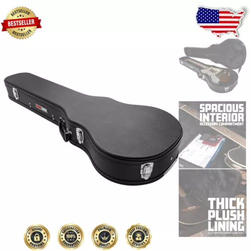 Hardshell Electric Guitar Case for Les Paul - Lightweight & Secure Protection