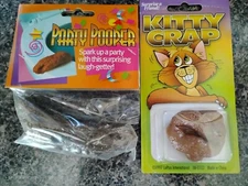 3 Jokes Fake Human Poop & Kitty Crap Both Have That Wet Look Realistic, Poop