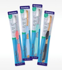 Quantum Euro-Tech Soft Toothbrush PRO SERIES Charcoal with HDP floss