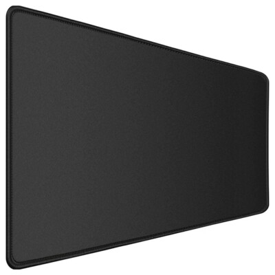 Gaming Mouse Pad U&P MP60 Smooth Surface Stitched Edges 23.6×11.8×0.12 Inch