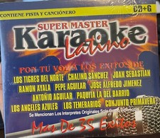 Super Master Karaoke Latino CD G : Mas De 35 Exitos 3 CD Set 