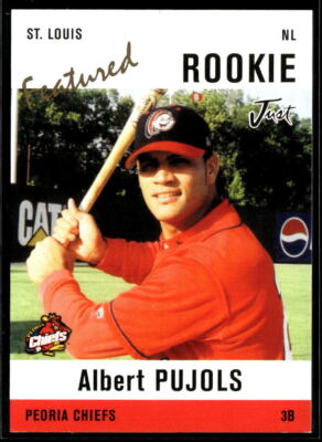 2004 Just Featured #AP3 Albert Pujols Preview St Louis Cardinals