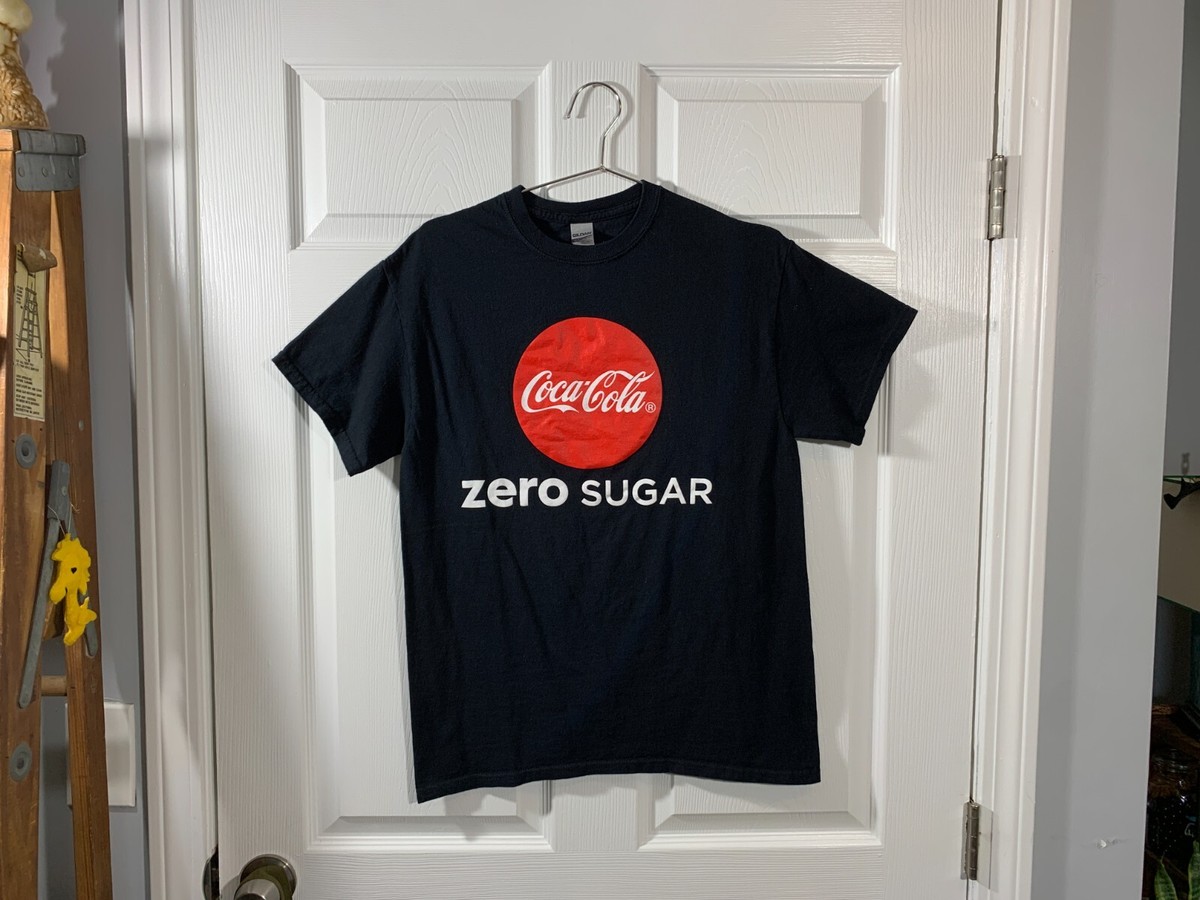 Coca-Cola Zero Sugar t-shirt (Unisex Medium) Coke Zero Soda Gildan