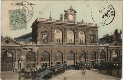 CPA LILLE La Gare (663674)