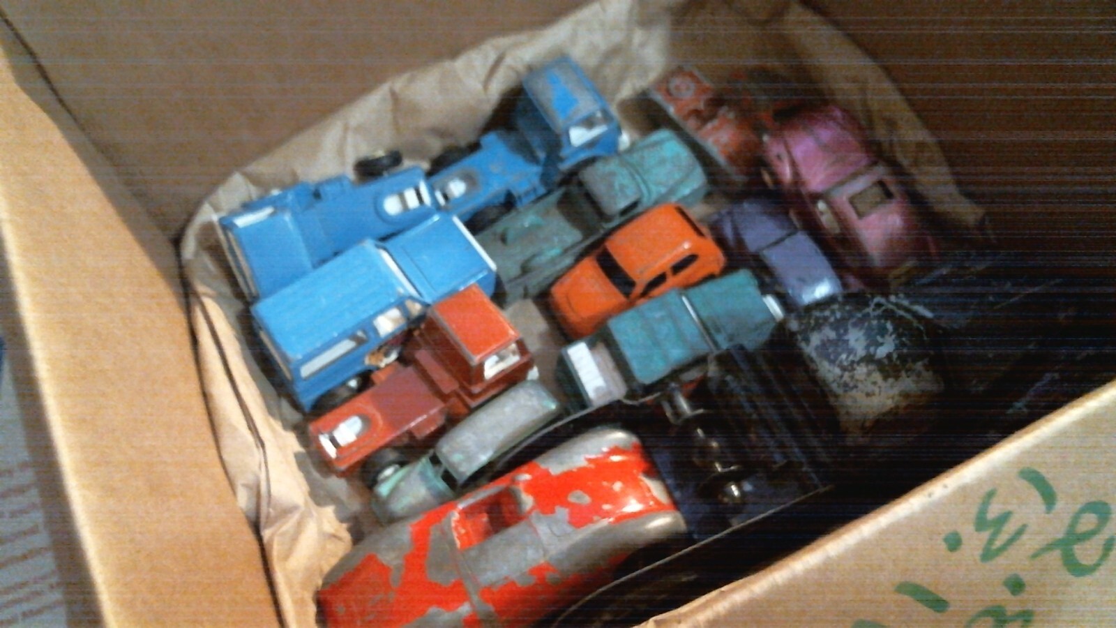 Vintage Lot Of 15 Hubley, Tootsietoy And Midgetoy Diecast Toy Cars