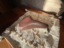 DDR Kindersattel Braun Gummi inkl. Halterung - für MIFA Diamant Klapprad Vintage
