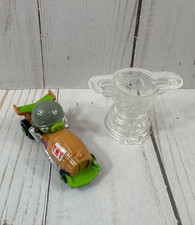 Angry Birds Go Telepods Kart Series 1 Gray Helmet Corporal Pig With Stand