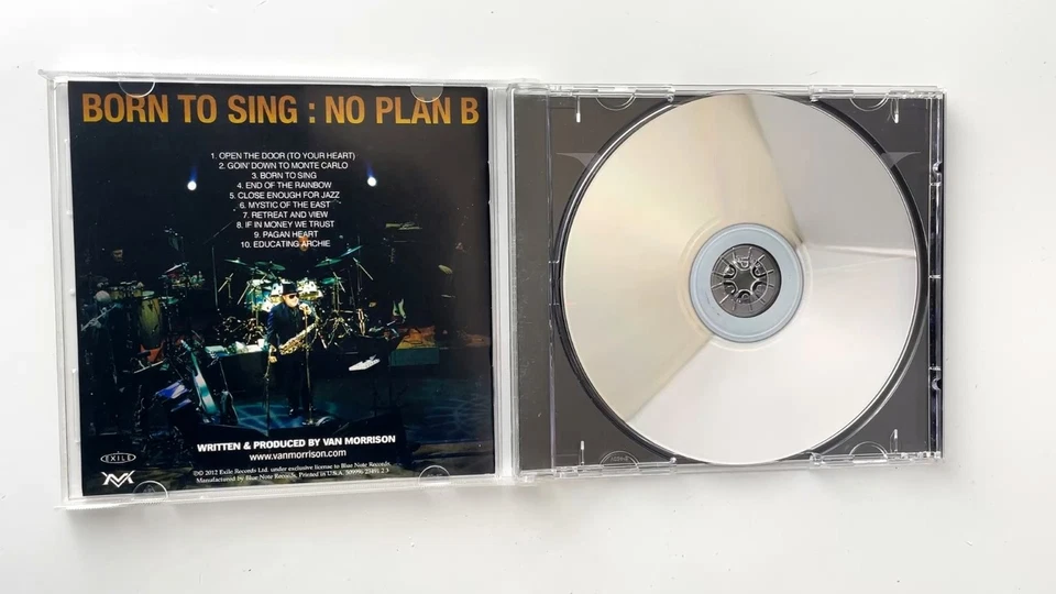 Van Morrison - Born To Sing: No Plan B CD 2012 Jazz Rock Exile Foto 3 de 4