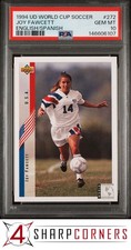 1994 UPPER DECK WORLD CUP SOCCER ENGLISH/SPANISH #272 JOY FAWCETT RC HOF PSA 10