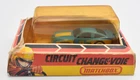 Matchbox Slot Car Chevy Monza Lane Changer circuit change-voie. Lesney Hong Kong