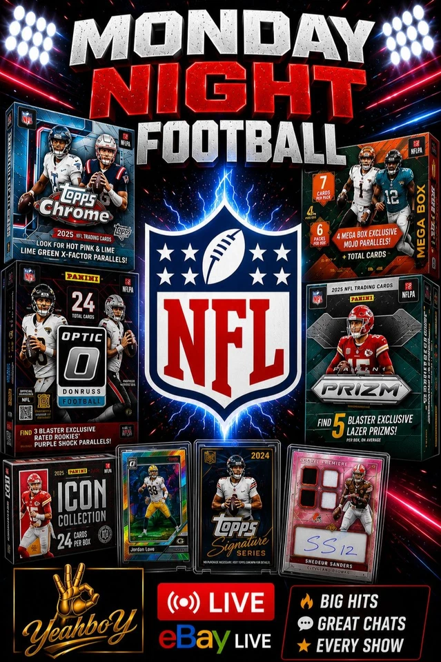 MONDAY NIGHT FOOTBALL BREAKS WITH YEAHBOY & YEAHGIRL