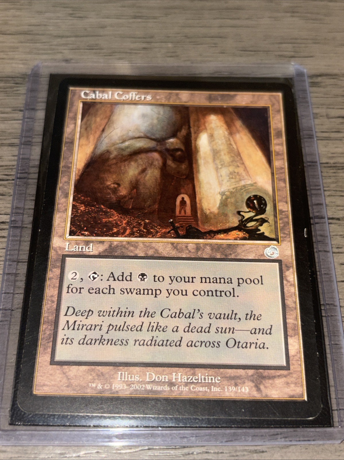 Cabal Coffers Uncommon Land Torment Magic The Gathering MTG LP (A)