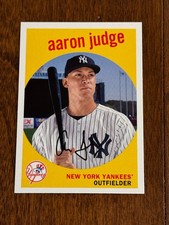 2018 Topps Archives - 1959 Design  Aaron Judge #31 New York Yankees