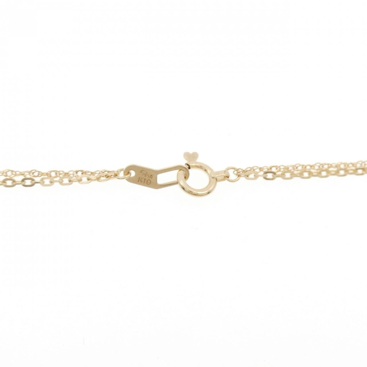 Authentic STAR JEWELRY K10YG Necklace  #260-008-143-8624