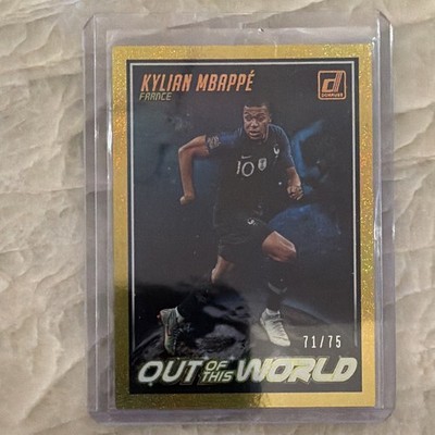 Panini 2018-19 Donruss Out of this World Kylian Mbappé #OW-9 Gold /75
