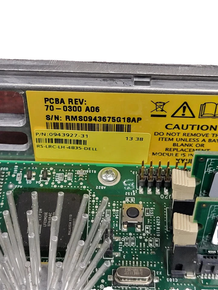 0943927-31 EqualLogic CM10 E03M005 10GB SFP+ Storage Control Module #73 - Image 4 of 4