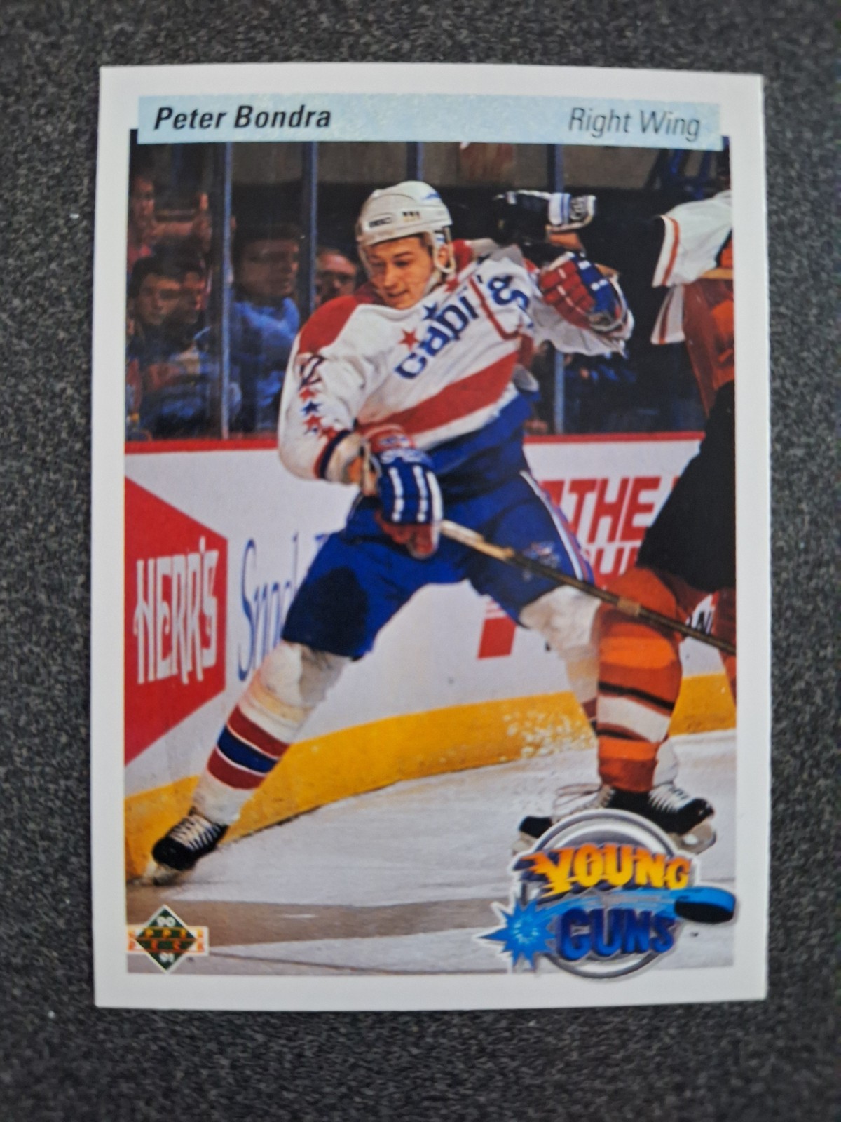 1990-91 Upper Deck - Young Guns Peter Bondra #536 (RC)
