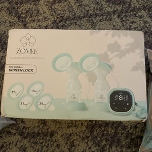 Zomee Z2 Double Electric Breast Pump with Screen Lock (New in Sealed Box/Unused)