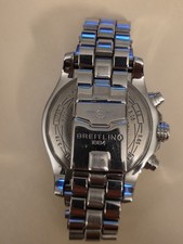 Breitling Super Avenger Chronograph Automatic White Arabic 1/4th second A13370 4