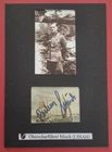 Rochus Misch Signed Autograph - WWII History - Berlin bunker Last Witness LSSAH