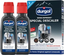 Durgol Swiss Espresso, Descaler and Decalcifier for All Brands of Espresso Machi