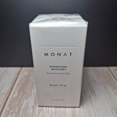 New MONAT Hydration Booster Hyaluronic Serum Plus 30ml SEALED - Fast Ship!