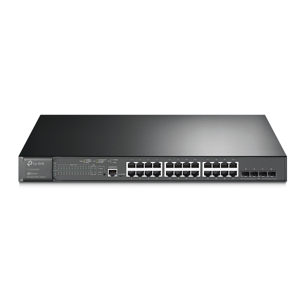 TP-Link JetStream 28-Port Gigabit L2 Managed Switch with 24-Port PoE+ - Image 12